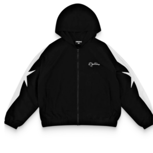 Black We Are Righteous Hoodie front view