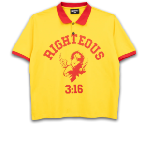 Werighteous “3:16” Polo front view