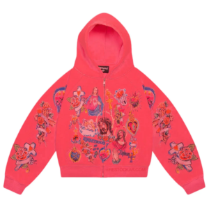 Righteous Risen Hoodie Red front view
