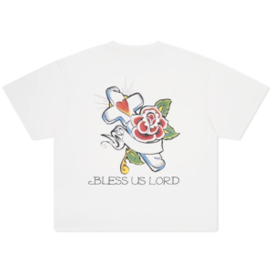Werighteous “Bless Us Lord Risen” Tee front view